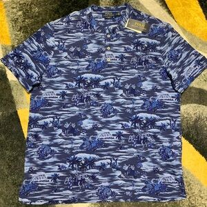 Polo Ralph Lauren Shirt Beach Tropical Brand New